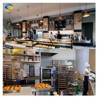 Machine à cuire automatique à pizza en acier inoxydable, équipements de boulangerie, ensemble complet, équipement de boulangerie pour la cuisson du pain