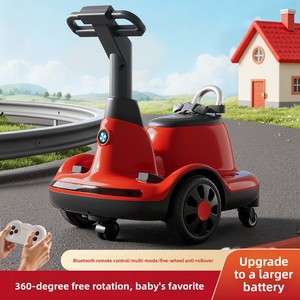 Ouletong M25 <span class=keywords><strong>Moto</strong></span> d'équilibre intérieure rechargeable pour enfants de 1 à 6 ans, avec fonction de drift et siège intégré - Product Image 2