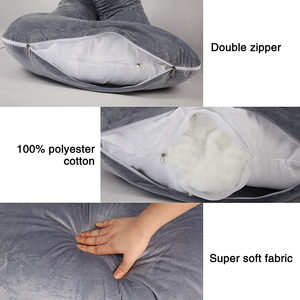 Hot Sale Full Body Pregnancy Pillow <strong>Wedge</strong> for Belly Support Pregnancy Pillow C Shape <strong>Maternity</strong> Pillow - Product Image 4