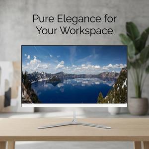 Ordinateur de bureau tout-en-un élégant de 21,5 pouces, processeur I3 I5 I7 3e-14e génération, FHD, <span class=keywords><strong>PC</strong></span> professionnel mince pour la productivité au bureau - Product Image 1