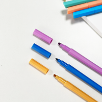 Stylo surligneur de style classique de vente chaude avec la technologie anti-séchage pour la conception de logo personnalisé d'étude de bureau