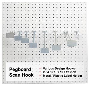 Fabriklieferung Langlebiger Verzinkter Metall-Lochplatten-Drahthaken Preisschild für Supermarkt-Einzelhandels-<span class=keywords><strong>Display</strong></span> - Product Image 2