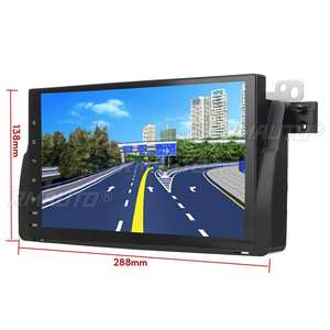 Lecteur multimédia de voiture Android 10.1 9 pouces, autoradio, stéréo de voiture, GPS de voiture, WiFi, Bluetooth pour BMW E46 M3 318 320 325 330 335 - Product Image 5