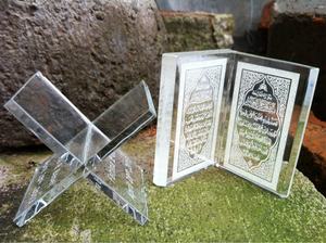 Cubo Quran <span class=keywords><strong>de</strong></span> cristal brillante para decoración, <span class=keywords><strong>libro</strong></span> <span class=keywords><strong>de</strong></span> recuerdos <span class=keywords><strong>de</strong></span> boda islámica, regalos - Product Image 3