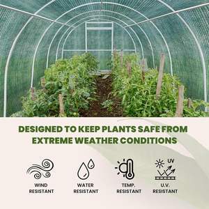 Toile d'ombrage en HDPE pour jardin, filet anti-UV écologique pour légumes et fleurs, couverture d'ombrage pour serre et bacs surélevés - Product Image 5