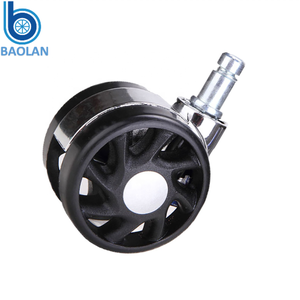 OEM 2,5-Zoll-Rollen 60mm schwarze Nylon-Lenkräder mit einstellbarer Funktion für Möbel jeder Art - Product Image 4