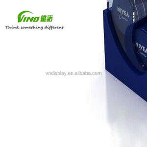 Exhibidor Giratorio Transparente de Múltiples Niveles, Ecológico y Moderno, para Organizar Productos Cosméticos Ligeros en Tiendas - Product Image 5