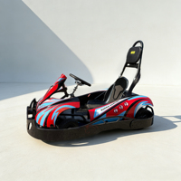 Go Kart Eléctrico de 24V y 25km/h para Niños, de Alta Calidad para Parques de Diversiones, con Motor Hub