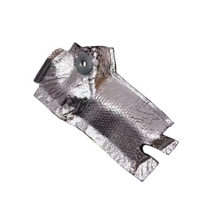 Bouclier thermique arrière du moteur Mazda PE02-10-910 PE7W-10-910A, feuille d'isolation ignifuge en fibre de verre - Product Image 2