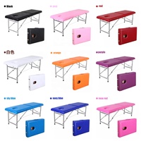 Lit de Massage de beauté pliable Portable Offre Spéciale Table de Massage de lit de moxibustion de Spa de haute qualité