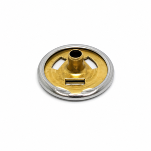 Bouton-pression personnalisé avec logo, 4 parties, pour sacs et vêtements, 11 mm, 12 mm, en alliage de zinc plaqué, sans nickel - Product Image 4