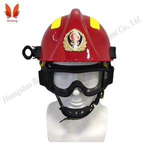 Casco Mezzo Integrale per Vigili del Fuoco, Ignifugo e Ritardante di Fiamma, in Plastica ad Alta Resistenza, Standard XF 633-2006 - Product Image 5