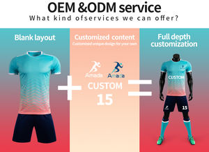 ชุดเสื้อเจอร์ซีย์ฟุตบอลสำหรับเด็กผู้ใหญ่ชุดเล่นฟุตบอลสำหรับผู้ชายเด็กผู้ชายชุดฝึกกีฬาชุดเครื่องแบบฟุตบอลสำหรับผู้หญิง - Product Image 6