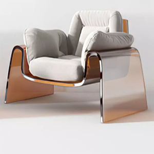Mejor <span class=keywords><strong>Venta</strong></span> de alta calidad personalizado colorido claro muebles acrílico sofá Banco silla en el hogar silla transparente Acrílico - Product Image 3