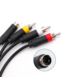 สายเคเบิล S-Video AV แบบ 4 in 1 สายพลาสติกยาว 1.8 เมตร สำหรับเครื่องเล่นเกม 64 และ GameCube อุปกรณ์เสริมสำหรับเกม - Product Image 4