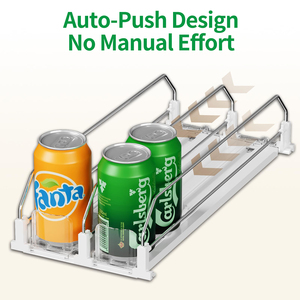 Source Factory Customization Supermarket <b>Shelf</b> Auto Sliding Pusher Divider Auto-Push Design <b>Drink</b> Pusher Divider - Product Image 5