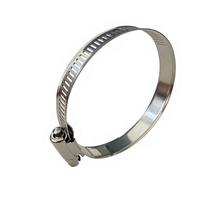 Collier de serrage à vis sans fin en acier inoxydable de type américain 14,2 mm pour bande perforée W5 316 pour refroidisseur intermédiaire de compresseur d'air et échangeur de chaleur