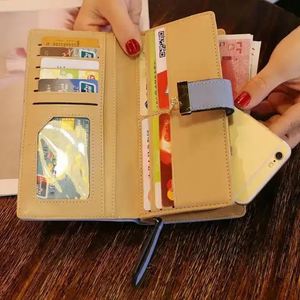 <b>Women</b> Wallet Leather Purse Female Long Wallet <b>Gold</b> Hollow Leaves Pouch Handbag for <b>Women</b> Coin Purse Card Holders Clutch J0089 - Product Image 6