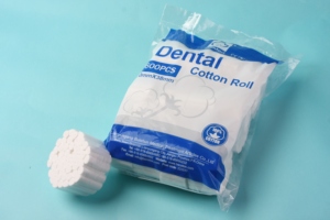 Forniture di fabbrica 12x38mm 100% puro cotone medicali monouso assorbenti rotoli di cotone dentale - Product Image 4