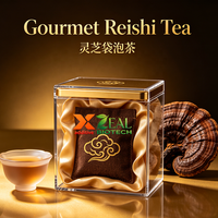 Extracto de Hongo Reishi, Polvo de Ganoderma Lucidum 4:1 10:1 20:1 50:1, Polisacárido 10%-50%, Triterpeno 1%-10%, Materia Prima Alimentaria