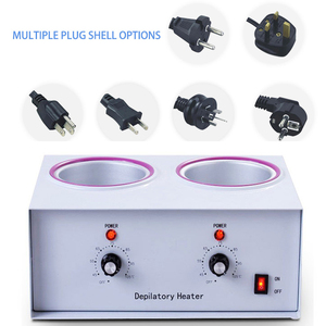 เครื่องแว็กซ์ใช้ในร้านเสริมสวยแบบพกพา,เครื่องอุ่นแว็กซ์พาราฟินหม้อคู่เครื่องอุ่นแว็กซ์กำจัดขน - Product Image 4