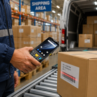 Terminaux portables robustes Chainway MC62 avec lecteur de codes-barres 2D, ordinateur portable Wi-Fi pour entrepôt/logistique