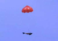 Parapluie d'atterrissage Parachute Skywalker 3-12kg forte résistance Skywalker X8 X7 X5 Pro RC UAV modèle avion Drone à voilure fixe bricolage