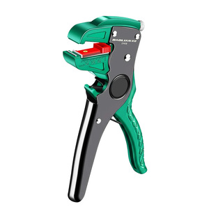 Dénudeur de fils Baolian Duckbill 1741B en acier industriel avec poignée texturée, entrée frontale, pour coupe et dénudage jusqu'à 16 AWG - Product Image 5