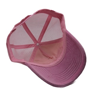 <span class=keywords><strong>Otto</strong></span> su misura 5 pannelli ricamati 3D in velluto a tesa curva regolabile cappelli <span class=keywords><strong>da</strong></span> camionista di alta qualità in maglia schiuma stili personalizzabili - Product Image 6