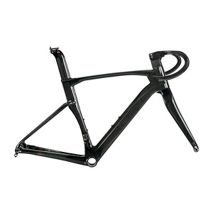 Bicicleta de Carretera CYCLONEpro (3.ª Generación) de Fibra de Carbono 3K, Cuadro Rígido, Eje de Pedalier Roscado T47, Diseño de Cableado Interno, Doble Freno de Disco - Product Image 1