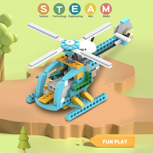 606pcs 52-in-1 nhựa <span class=keywords><strong>Robot</strong></span> gạch hơi nước lập trình ứng dụng điều khiển tự làm gốc Lắp ráp khối xây dựng đồ chơi giáo dục - Product Image 3