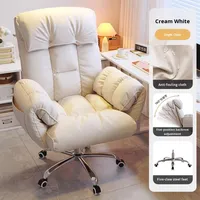 Chaise de bureau et de maison moderne et confortable, dossier inclinable pour ordinateur, design de canapé paresseux, chaise relaxante