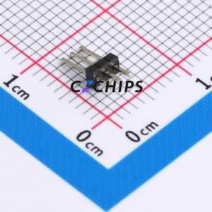 PZ1.27-UP1D-3A Pin Header Through hole Component (THT),P=1.27mm Connector 1x3P 1.27mm Pin Header Through Hole - Product Image 2