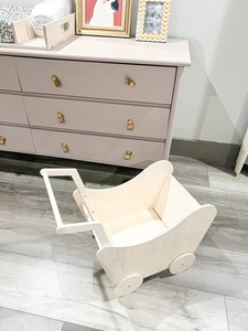 Landau en <span class=keywords><strong>bois</strong></span> au design moderne pour tout-petits, poussette en <span class=keywords><strong>bois</strong></span>, berceau, <span class=keywords><strong>chariot</strong></span> à pousser et <span class=keywords><strong>chariot</strong></span> pour bébé <span class=keywords><strong>de</strong></span> 2 ans, cadeau - Product Image 5