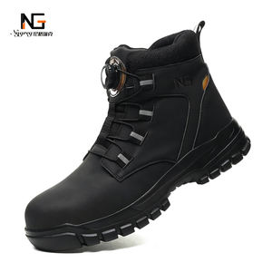 Zapatos de Seguridad de Cuero de Microfibra, Calzado Impermeable con Punta de Acero, Unisex, Resistente a Perforaciones, Trabajo, Cocina Grasienta, Fábrica de Astronautas DE LA <span class=keywords><strong>NASA</strong></span> - Product Image 1