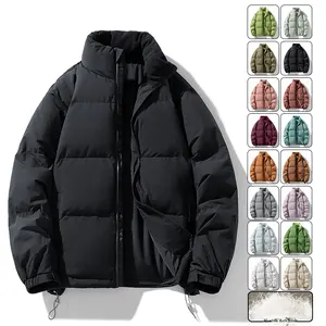 CLARKE QUEEN personnalisé hommes hiver 85% <span class=keywords><strong>blanc</strong></span> canard doudoune avec fermeture à glissière respirant Parka chaud doudoune - Product Image 1
