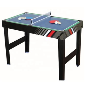 Bàn chơi <span class=keywords><strong>game</strong></span> đa năng 4 trong 1 bộ bàn kết hợp nhiều trò chơi di động với phụ kiện bóng bàn - Product Image 6