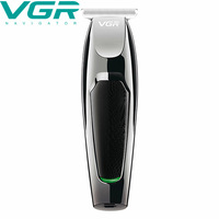 Tondeuse à cheveux professionnelle VGR V030 pour hommes, kit de toilettage, tondeuse à faible bruit, rasoir à barbe