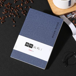 Nhỏ A6 Vải Lanh PU Da Flex Bìa Màu Be Máy Tính Xách Tay Tạp Chí Notepad - Product Image 2