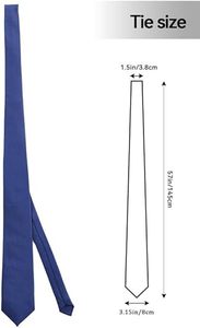 Người đàn ông quan hệ kẻ sọc chính Thức Kinh Doanh thiết kế đám cưới neckties - Product Image 6