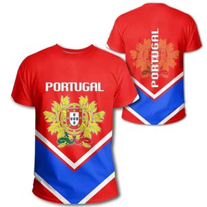 Camisetas estilo <span class=keywords><strong>Lucian</strong></span> Cricket con el escudo de armas de Portugal, camiseta de heráldica portuguesa - Product Image 3