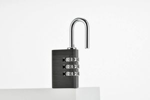<span class=keywords><strong>Cadenas</strong></span> <span class=keywords><strong>à</strong></span> combinaison en aluminium massif RARLUX avec logo personnalisé, antivol, haute sécurité, <span class=keywords><strong>à</strong></span> 3 chiffres, 4 codes, durable pour bagages - Product Image 5