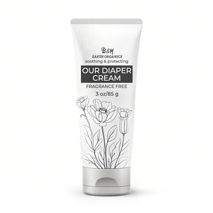 Crema de eccema para bebé personalizada para el cuidado de la piel, pañal para picazón, Loción corporal para erupción, crema de eccema de hierbas naturales de etiqueta privada - Product Image 4