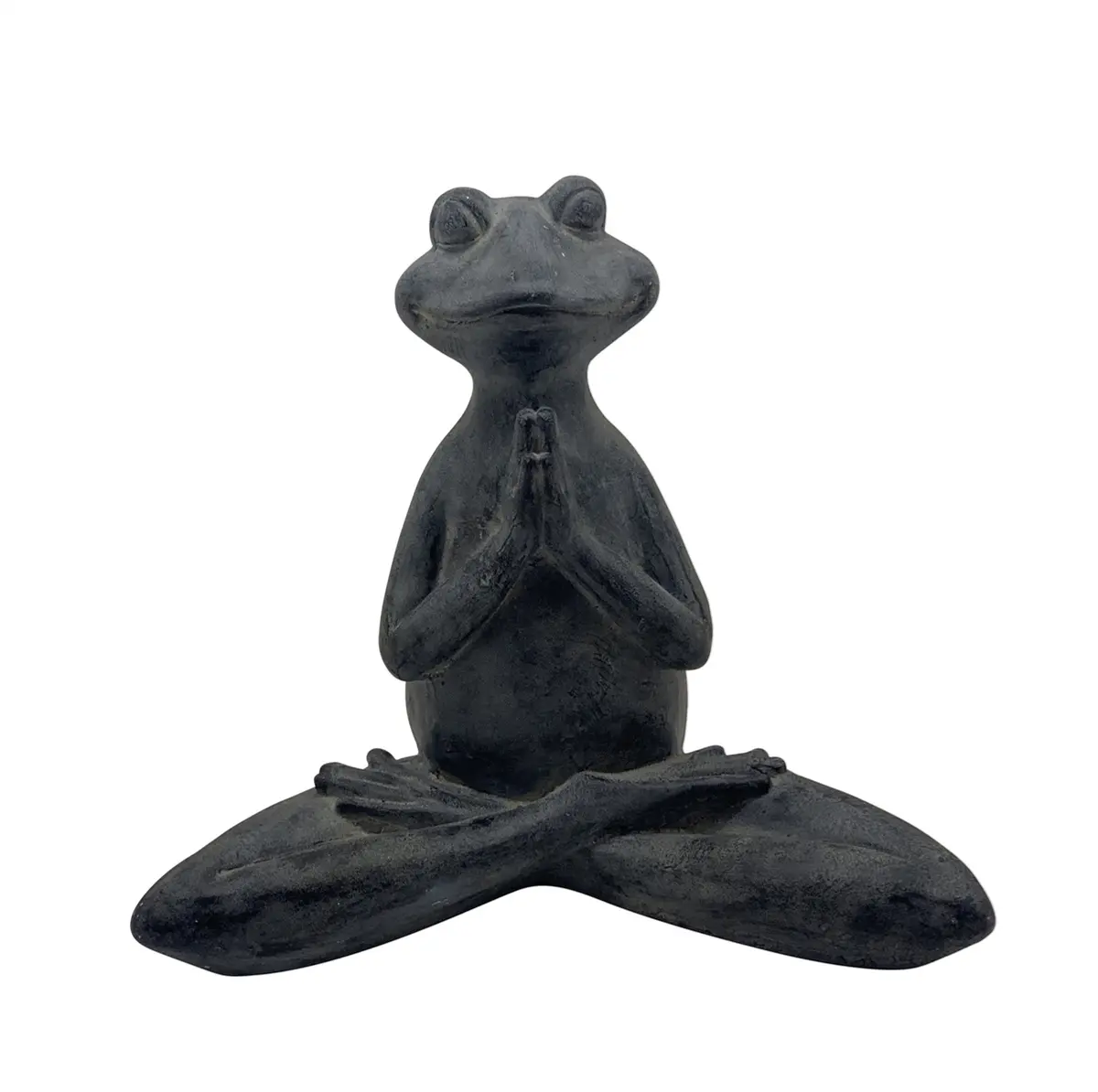 Миниатюрная фигурка животного для медитации, Зен Йога, лягушка, садовое украшение, полимерная скульптура