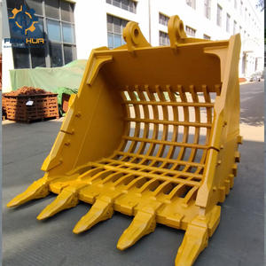 Cucharón esqueletizado para excavadora de alta calidad al por mayor, cucharón rastrillo para raíces, cucharón esqueletizado personalizado para excavadora EX30 EX40 EX55 EX60 EX70 - Product Image 4