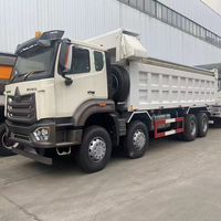 Самосвал Sinotruk 8X4, 400 л.с., 20 тонн, новый, дизельный, Евро-2, двигатель WD615.47, левый руль, гидравлический, с задней камерой