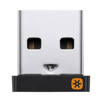 Récepteur Logitech Unifying Technologie sans fil 2.4 GHz Prise USB Compatible avec tous les appareils Logitech Unifying K780 M330 M720