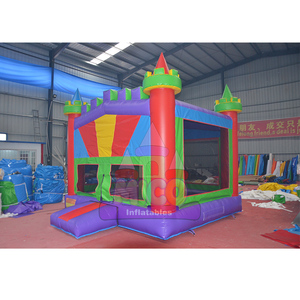 Indoor Kids Inflatable Bounce House Castle Bouncer Commercial <b>Trampoline</b> Park Use CE Certified 300-500kg Capacity 2-3 Year - Product Image 3