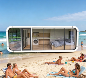Cabane Apple moderne très demandée avec mobilier complet pour le glamping de luxe et les villas de vacances - Product Image 2