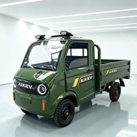 Camion de fret électrique à 4 roues, mini camionnette électrique pour le transport agricole, personnalisation possible, fourni par l'usine